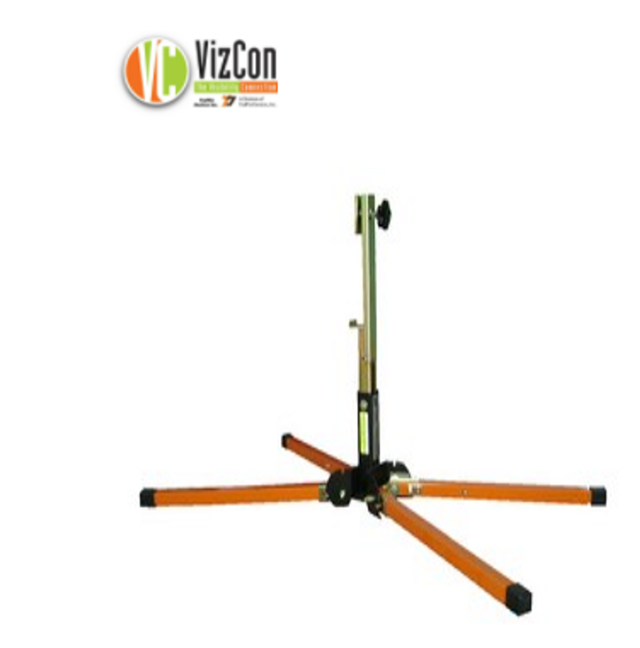 VizCon 10 in. Traffix Sign Stand with Universal Bracket