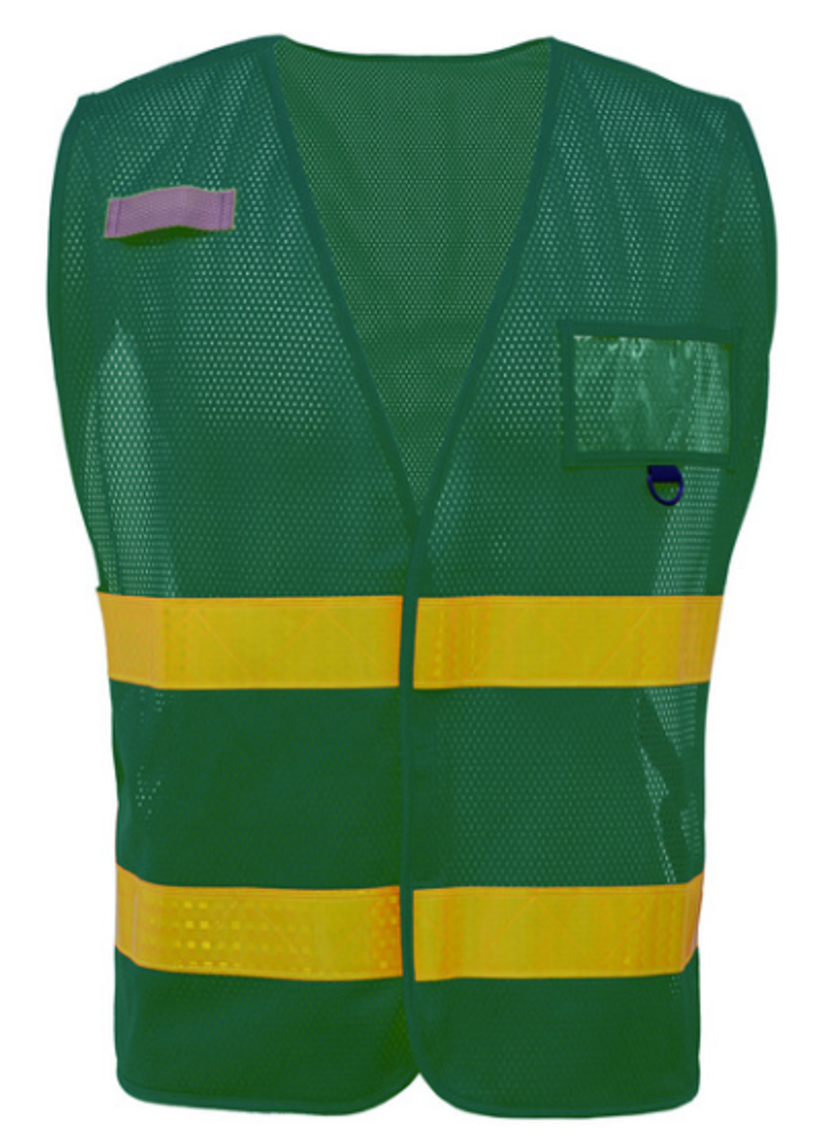 Green Non-ANSI Mutli-Usage Utility Vest - 3116