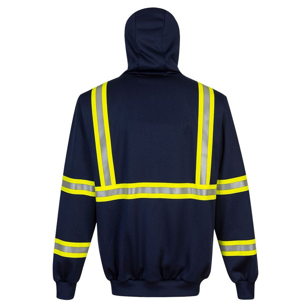 Portwest F130 Iona Xtra Enhanced Visibility Full-Zip Sweatshirt