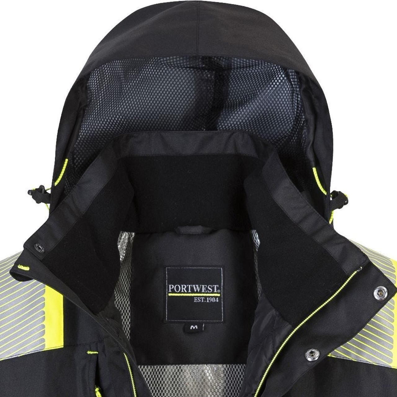 Portwest F144 Iona Plus Enhanced Visibility Segmented Winter Jacket