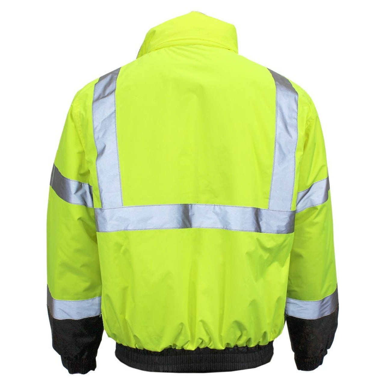 G.S.S. SAFETY 8001(TALL) CLASS 3 WATERPROOF QUILT-LINED BOMBER JACKET ...