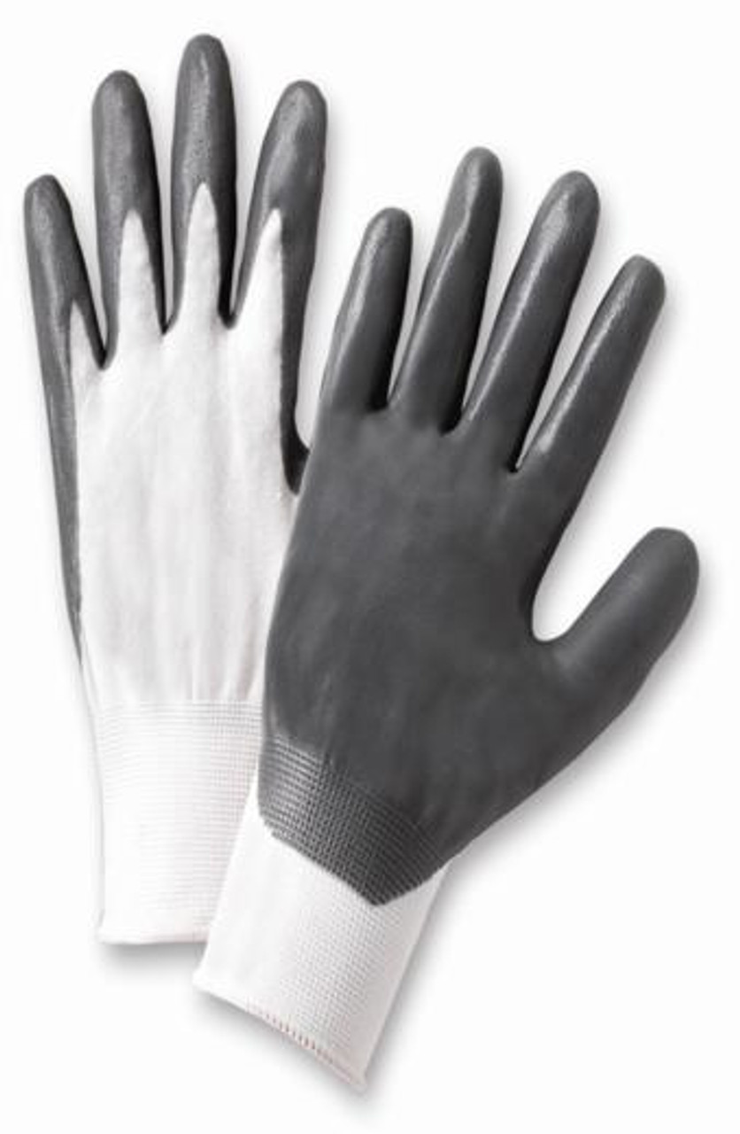 LIBERTY GLOVE 4630Q Nitrile Coated Nylon Gloves (12 PAIRS)