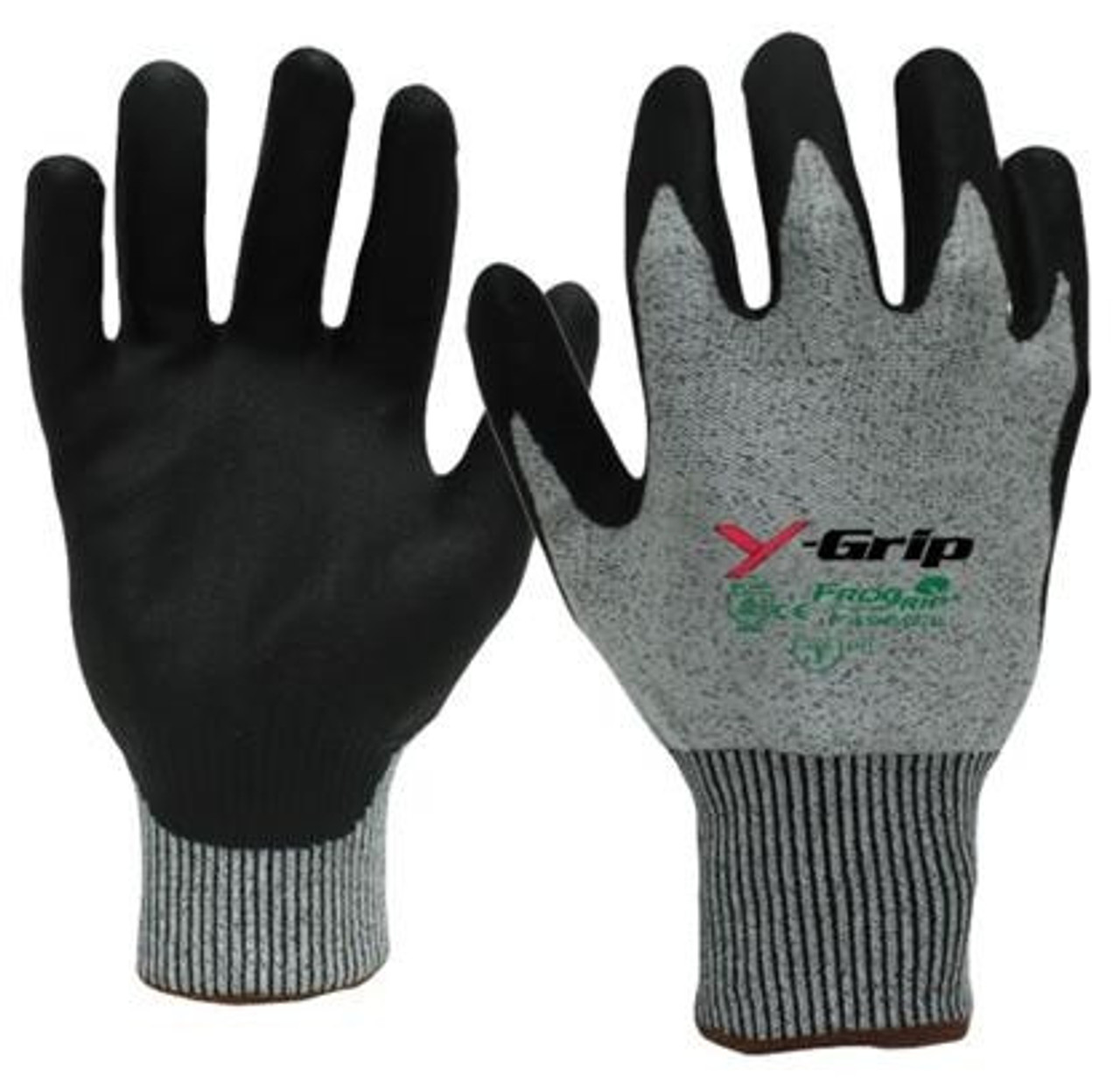 LIBERTY GLOVE Y-GRIP F4960-2X ANSI A4 - Y-GRIP Cut Resistant Polyurethane Coated Gloves