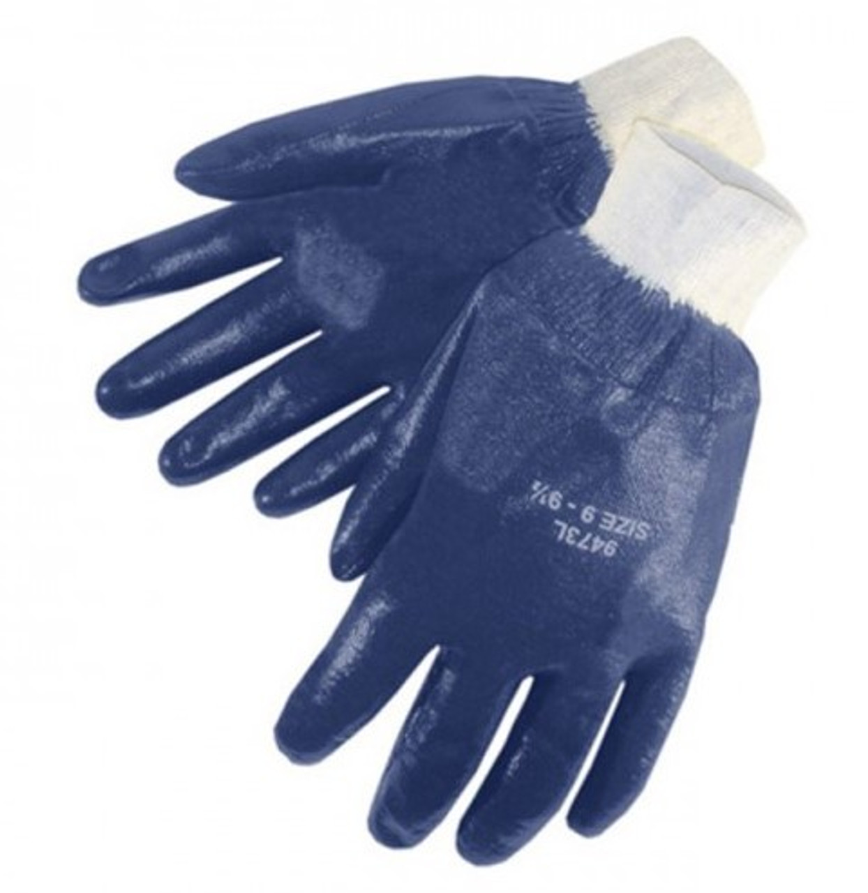 Liberty 9473SP Nitrile fully coated glove with knit wrist (LARGE)