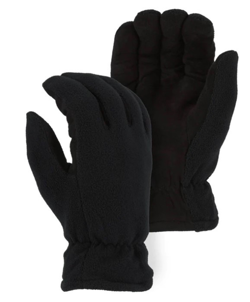 Majestic Glove 1668 Winter Lined Fleece & Split Deerskin Glove (KIDS/YOUTH SIZES)
