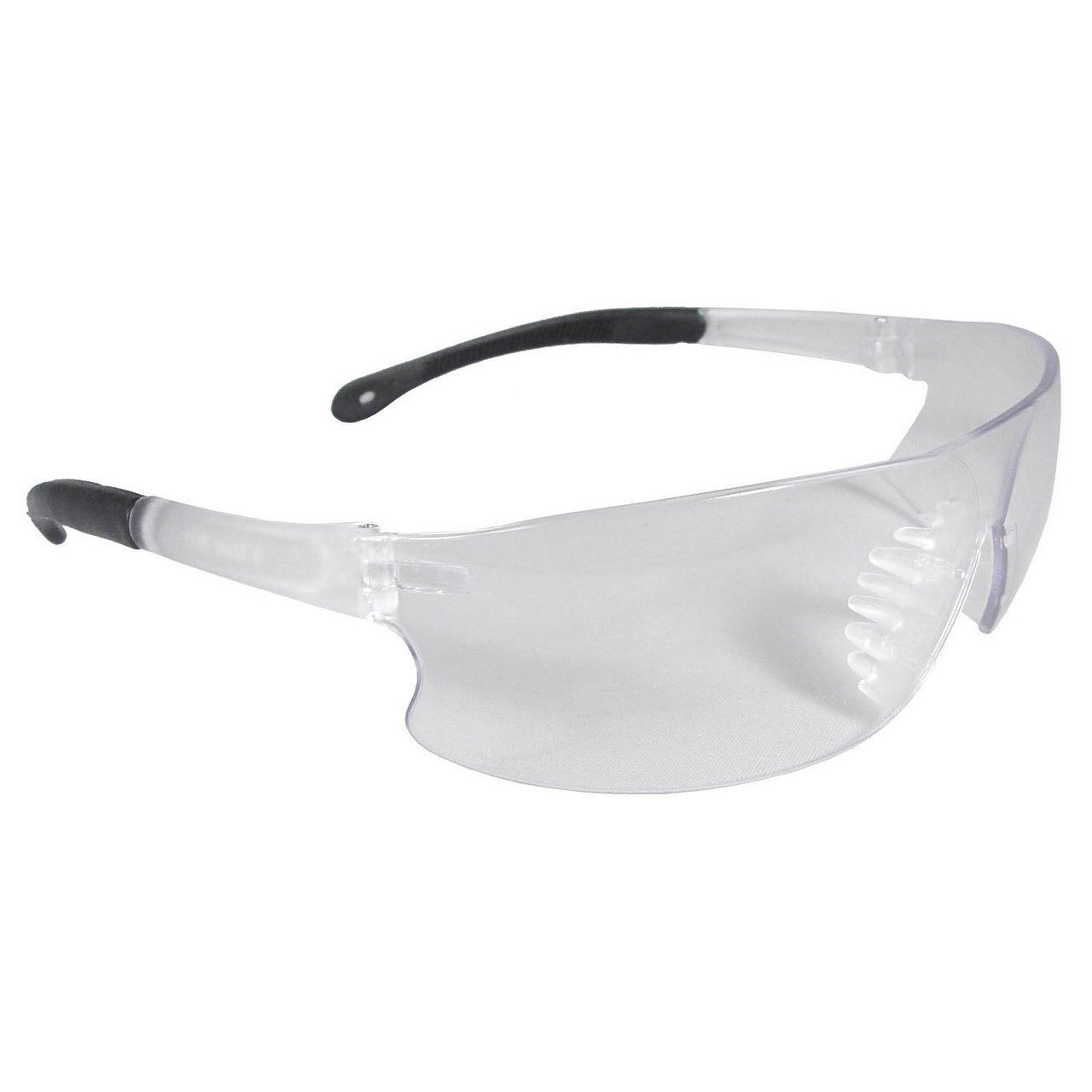 Radians RS1-10 Rad-Sequel Safety Glasses W/ Black Temple Tips And Clear Lens