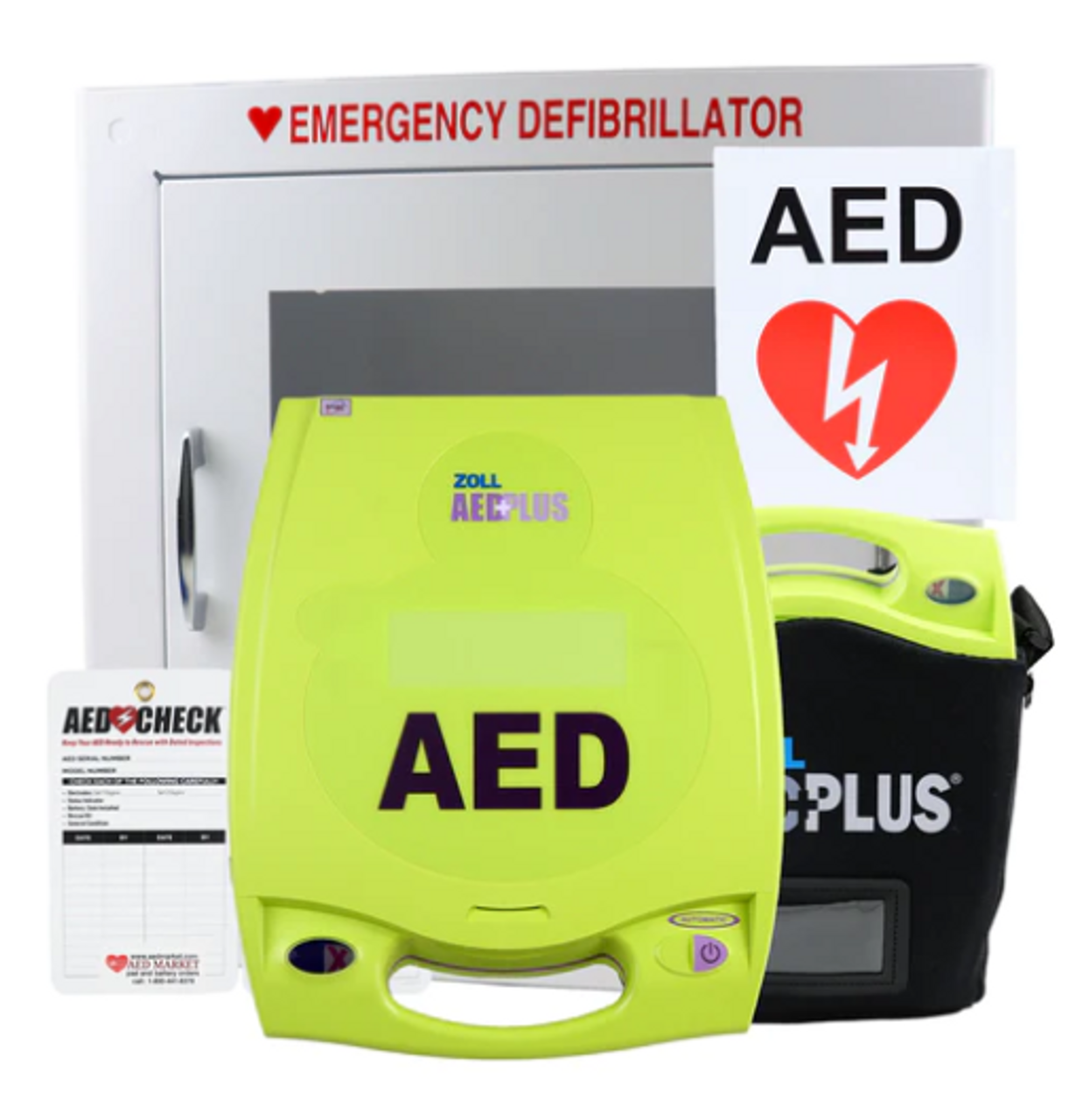 ZOLL AED Plus - Recertified AED Value Package W/Carring Case