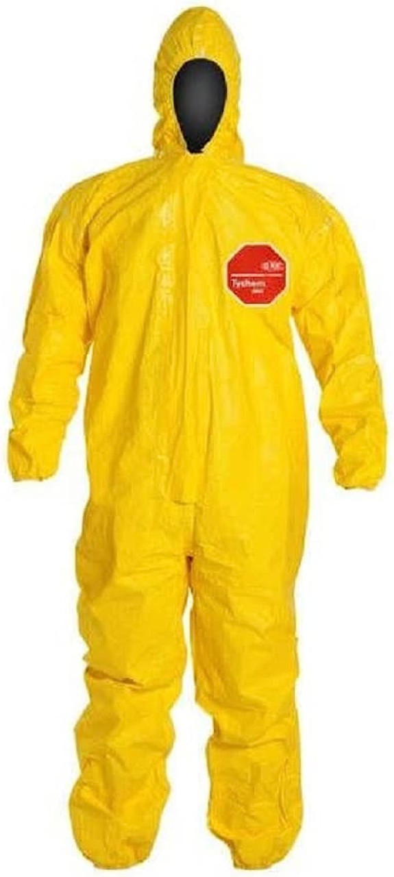 DuPont Tychem 2000 Disposable Chemical Resistant Coverall with Hood- 1 EACH