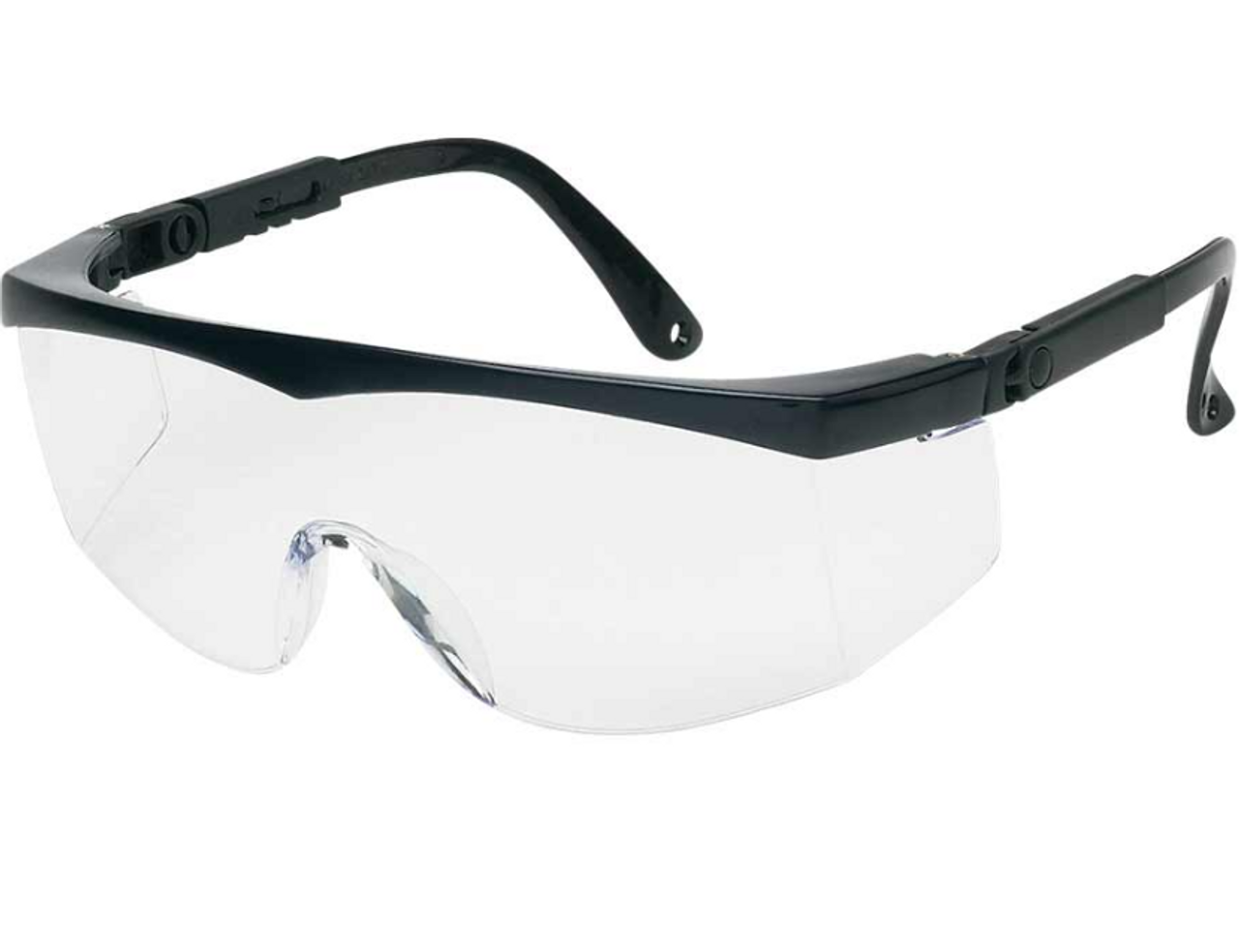 1730C MARKSMAN ™ - Clear Semi-Frame Safety Glasses 