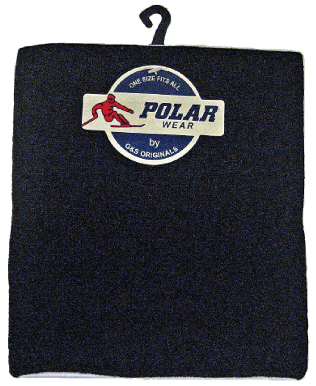 Black Polar Knit Kneck Warmer