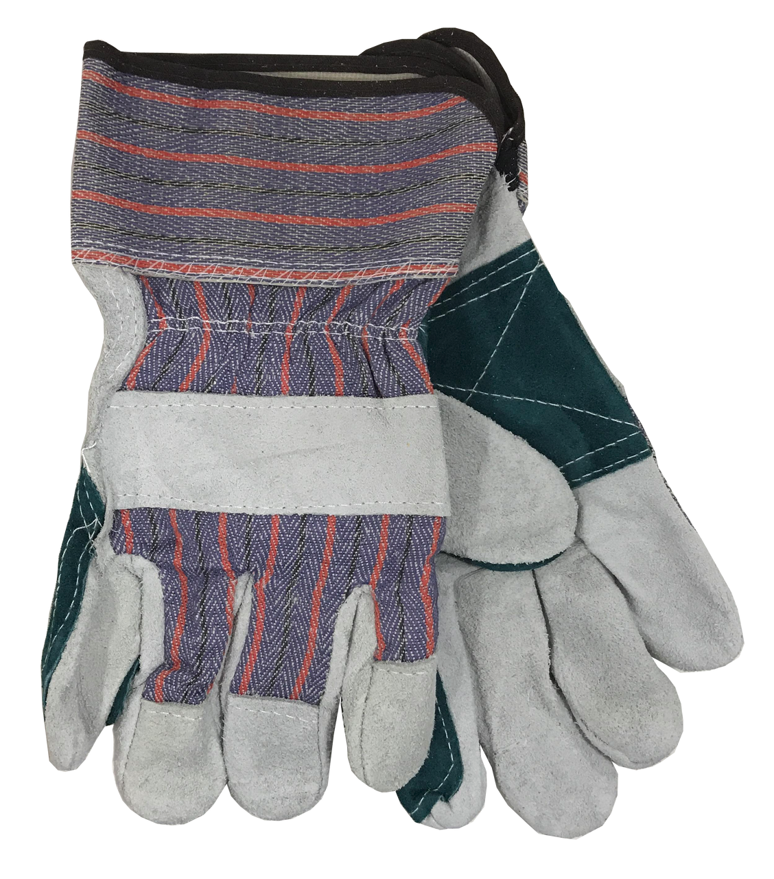 Mens Reinforced Palm Work Gloves Large