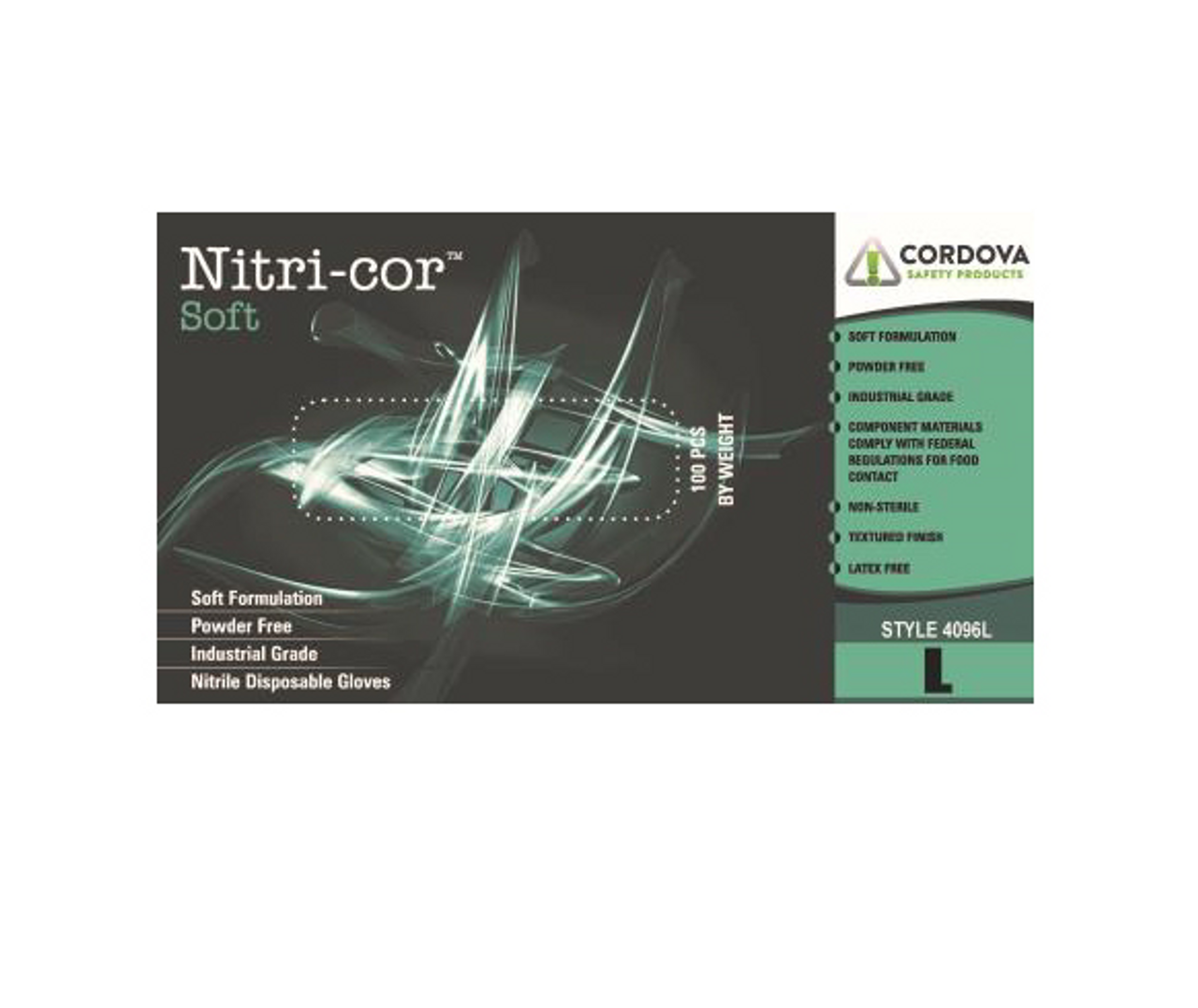 Nitri-Cor® 4 MIL Industrial Grade Powder Free Nitrile Gloves