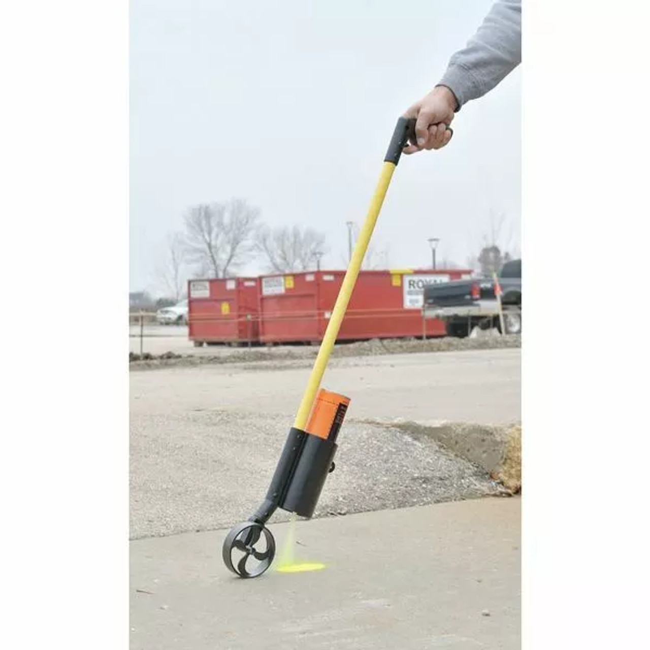 Keson Inverted Marking Paint Applicator, Rolling Applicator Wand For Spray