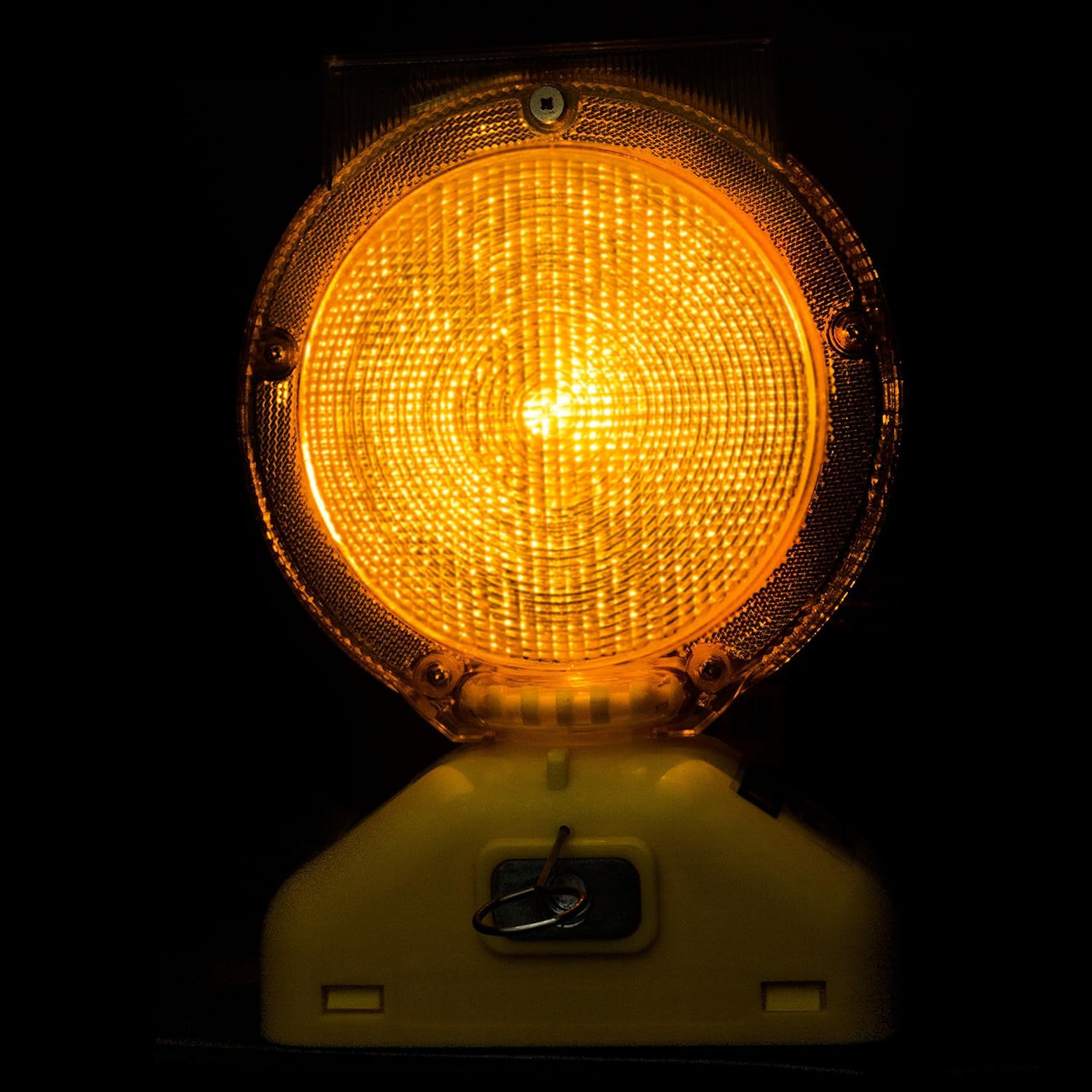 Rechargeable Solar Barricade Amber LED Warning Lights - BLIGHT-ST