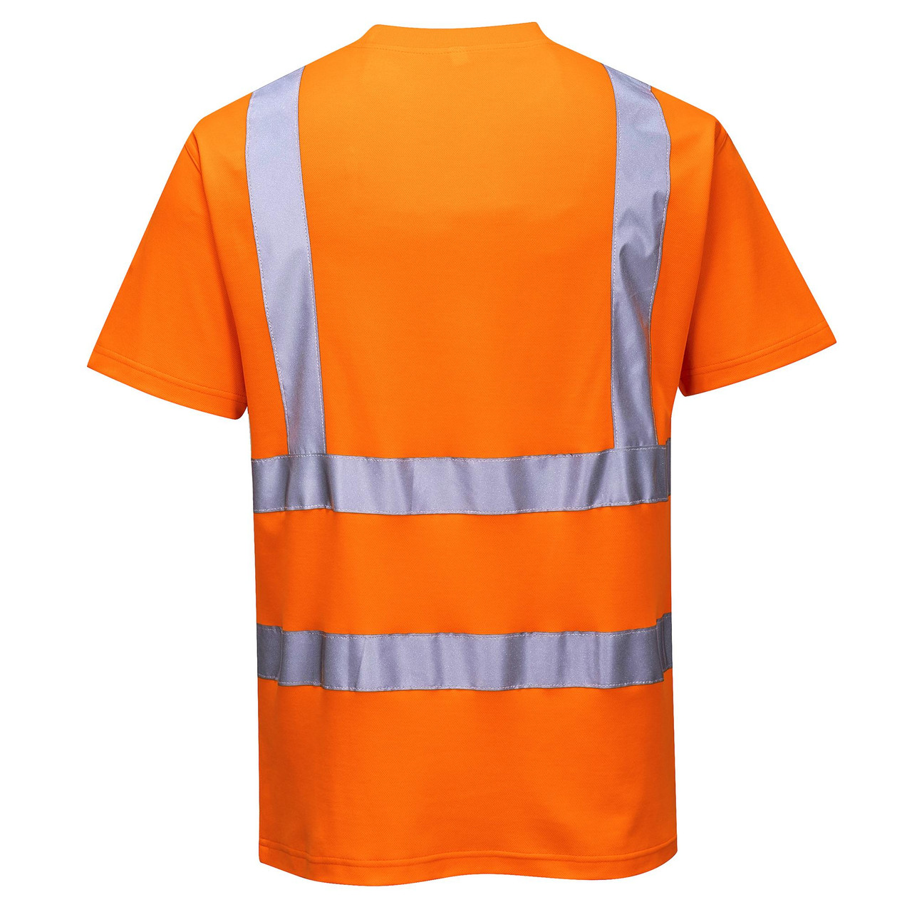 Portwest S170 Hi-Vis Orange Cotton Comfort Short Sleeve T-Shirt