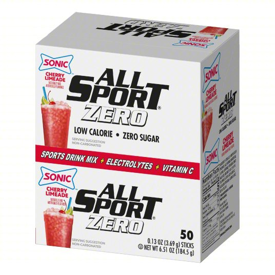 Sport Zero Raspberry All Sport® Zero Sugar Powder Hydration Stick - Skittles (50 per box)