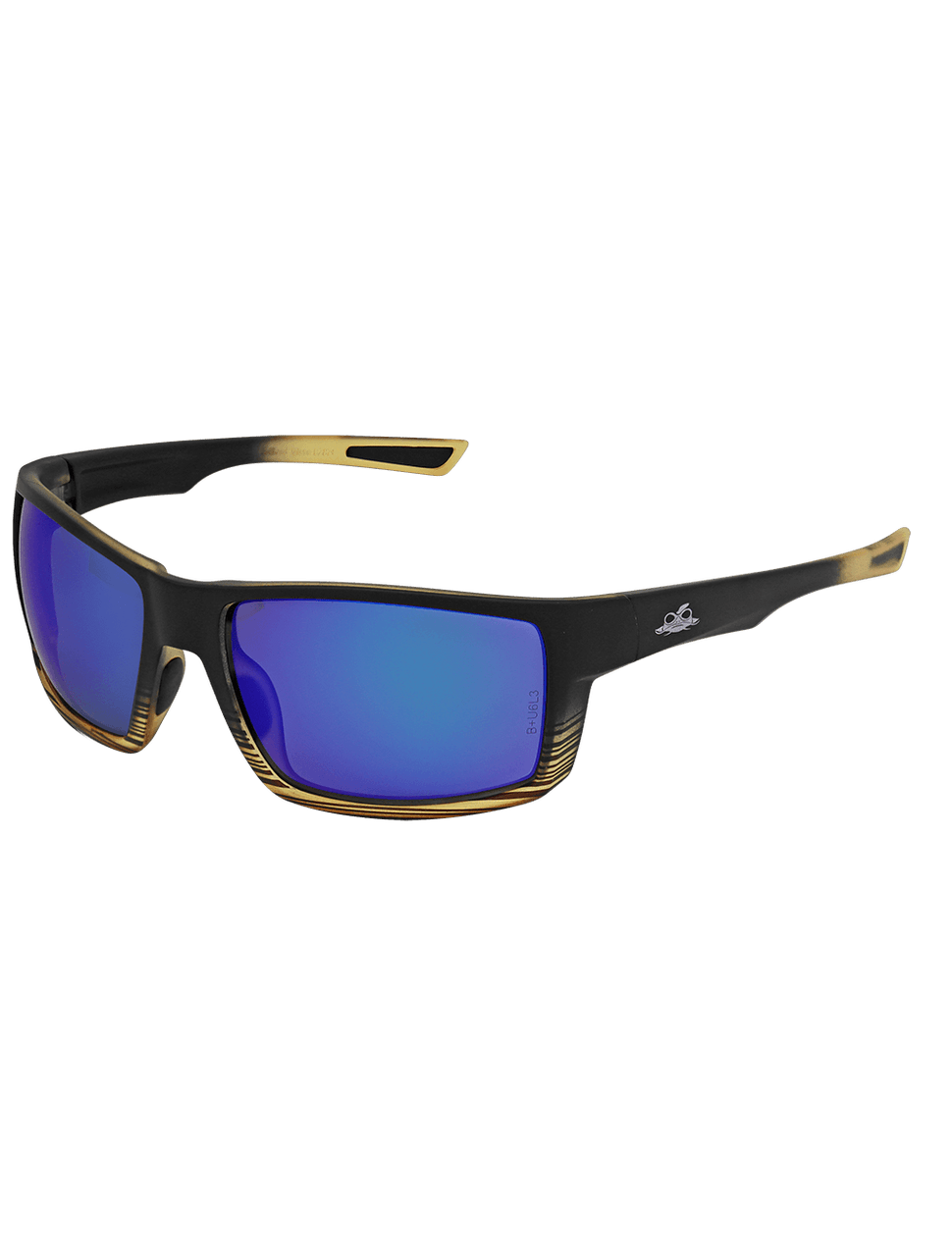 Sawfish™ Blue Mirror Performance Fog Technology Polarized Lens - Tortoise/Black Frame Sawfish™ Blue Mirror Performance Fog Technology Polarized Lens - Tortoise/Black Frame