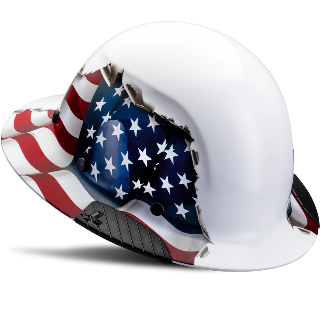 LIFT Safety® Dax Hard Hat Full Brim (Type 1 Class G) - American Flag