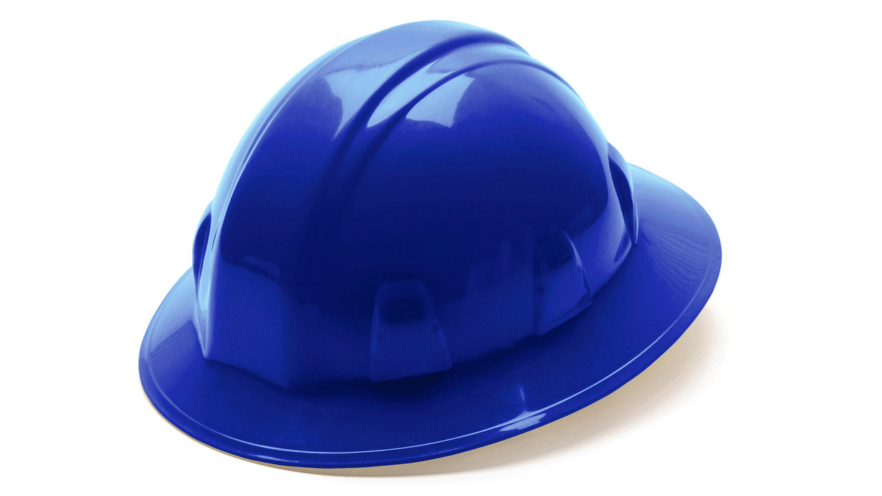 Pyramex® Full Brim Hard Hat color Navy