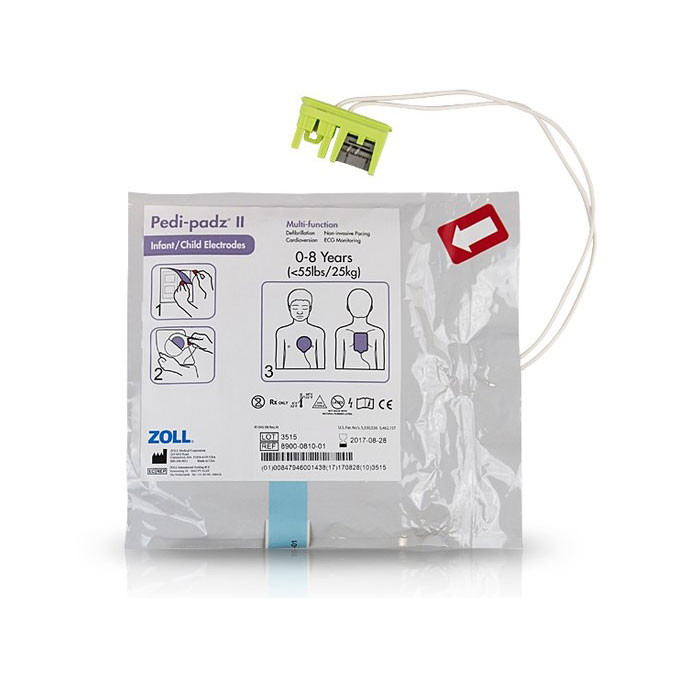ZOLL Pedi-Padz II Infant/Child Electrodes
