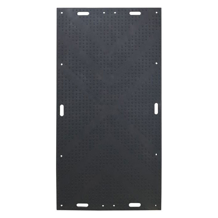  LibertyMAT® 4' x 8' Ground Protection Mat - 80 -Ton Load Capacity - Black 