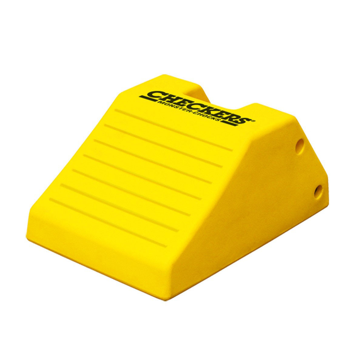 CHECKERS® Heavy-Duty Wheel Chock - 95-142 in. Tire Diameter- 427.5 Ton Capacity