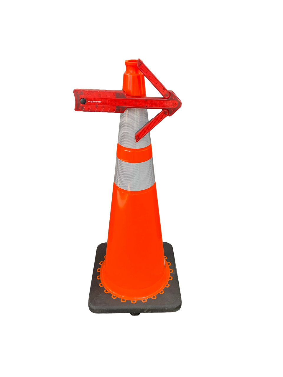 Foxfire Safety Magnetic 12-in Red Traffic Warning Arrow #6004230
