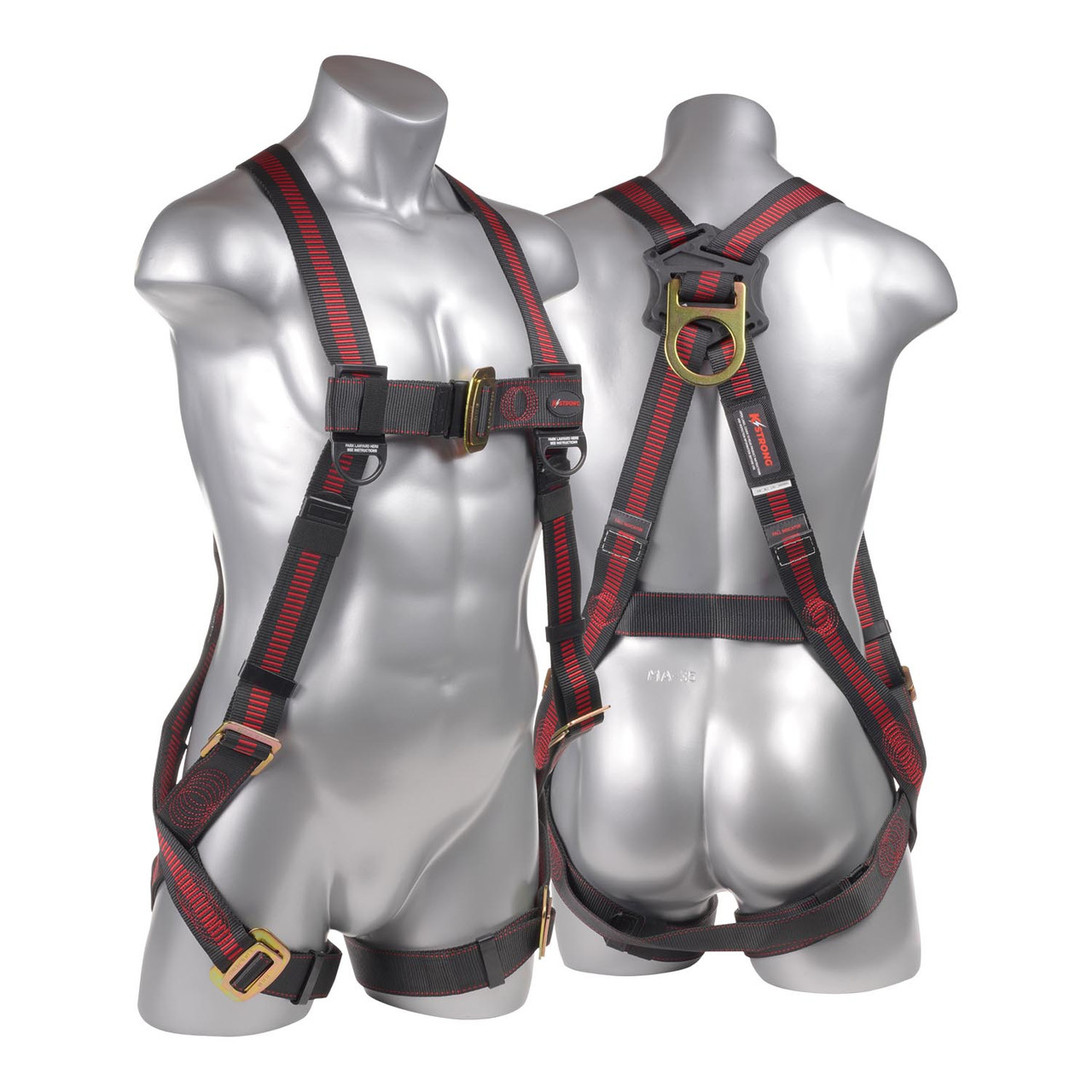 KStrong® Kapture™ Elite 5-Point Full Body Harness, Dorsal D-Ring, MB Legs (ANSI)