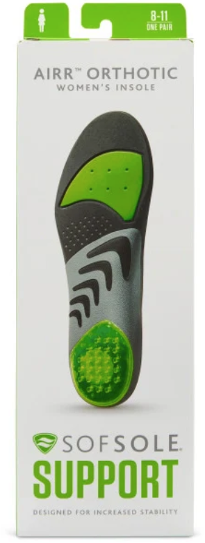 Sof Sole Men's Airr Orthotic Support Full-Length Insole