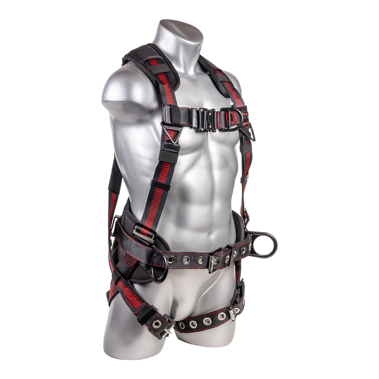 KStrong® Kapture™ Epic 5-Point Safety Harness w/ Tool Belt & D-Rings (ANSI) – S/M