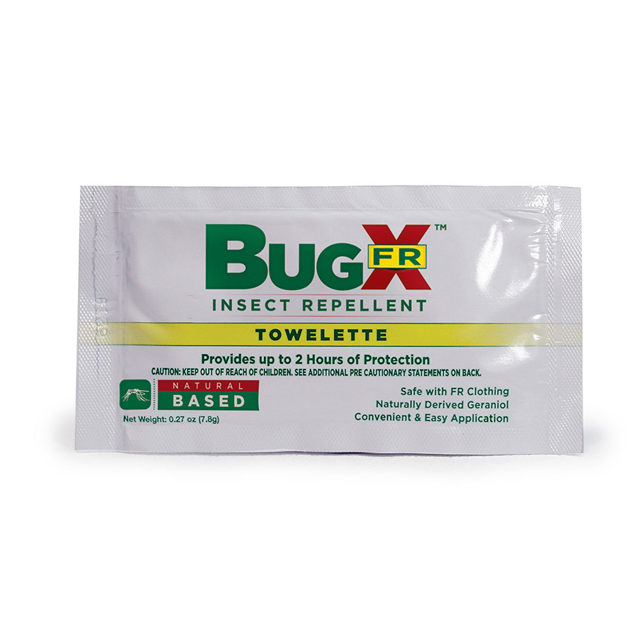 Aero HealthCare BugX DEET FREE Insect Repellent Wipes - 100/box