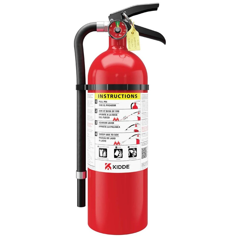 Kidde Pro Line 5 lb. ABC Fire Extinguisher W/ Metal Vehicle Bracket