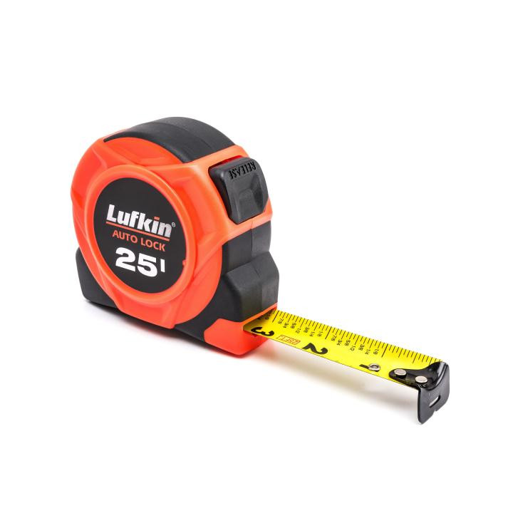 Crescent Lufkin 1" x 25' Auto-Lock Yellow Clad Tape Measure