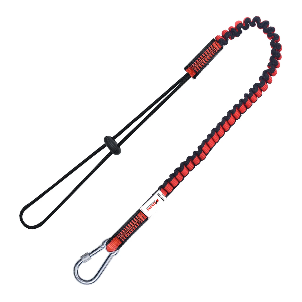 KStrong® Kaptor™ 15 lb. Elasticated Leg Tool Lanyard w/ Carabiner