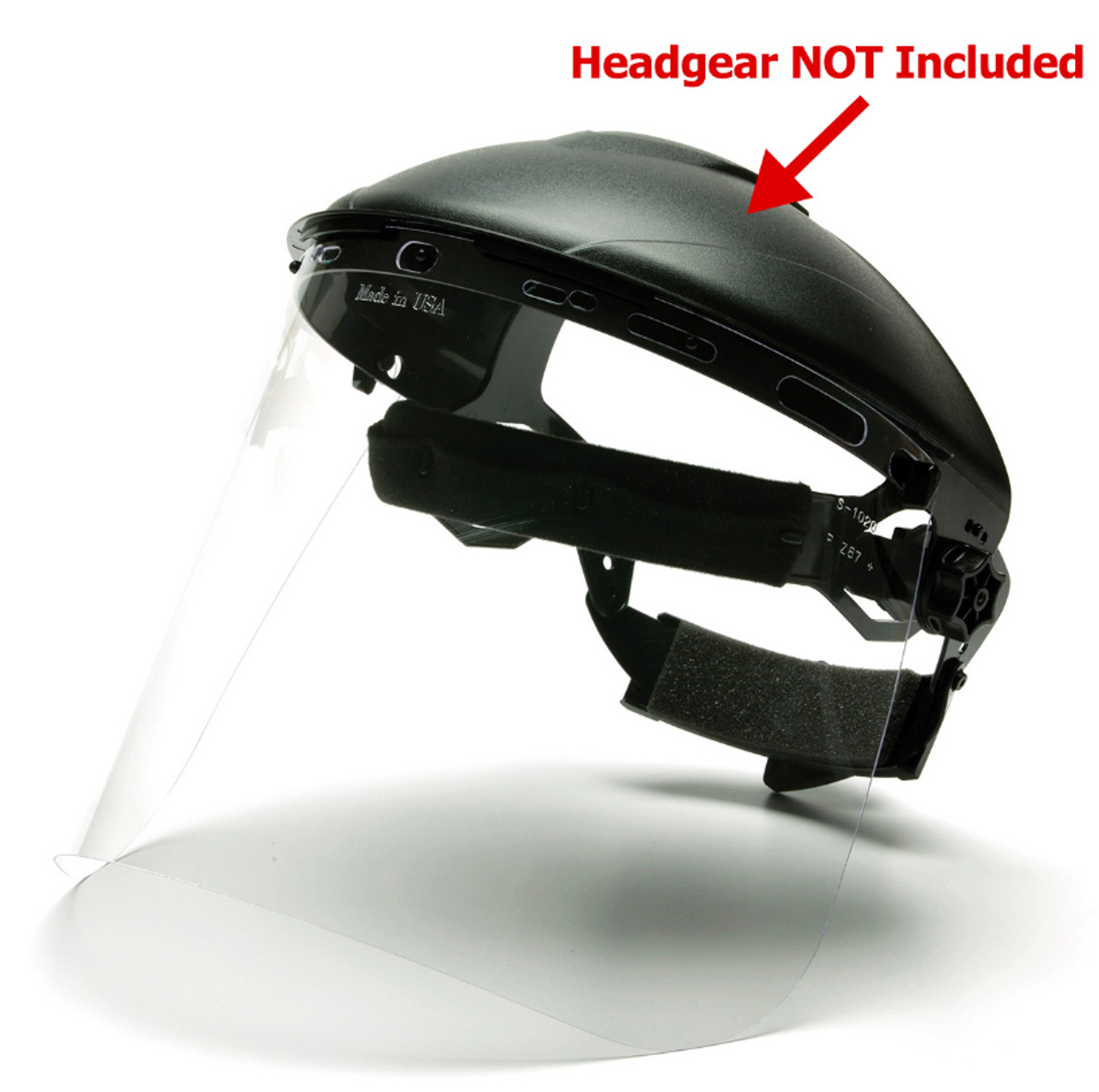 Pyramex® Polyethylene Face Shield - Clear .040MM (Shield only)