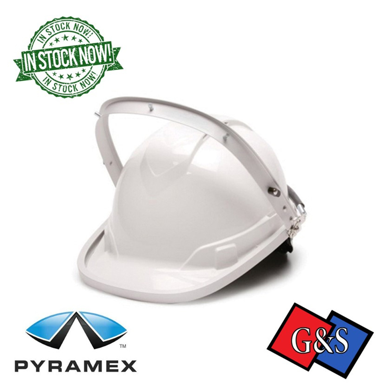 Pyramex® Hard Hat Accessories - Aluminum Cap Style Hard Hat Adapter (compatible with MSA V-Gard cap hard hats)