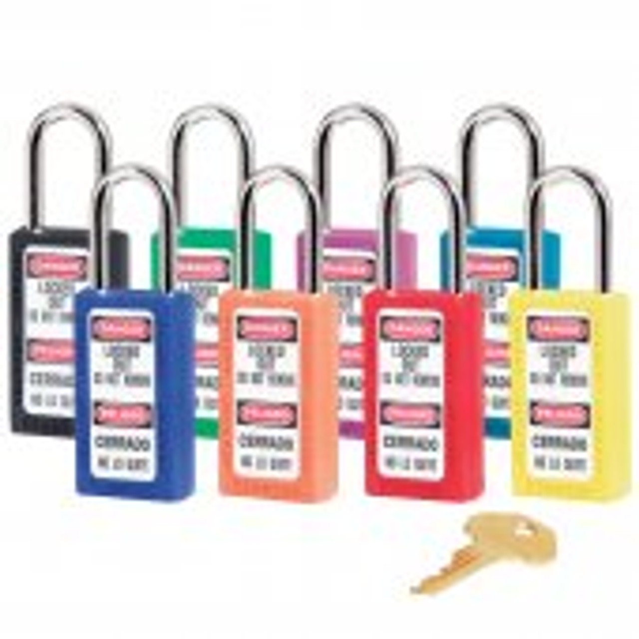 Master Lock® LOTO Long Xenoy Padlocks - 6 pack