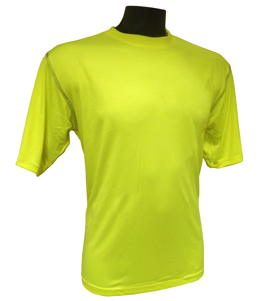 safety green dri fit shirts