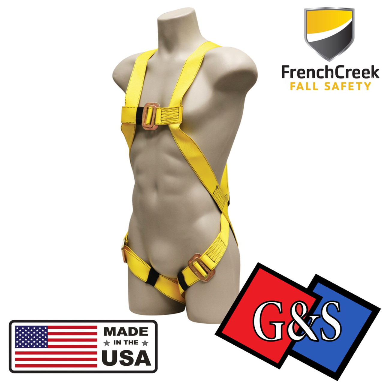 French Creek 631 Lightweight Harness w/ Pass Thru Buckles