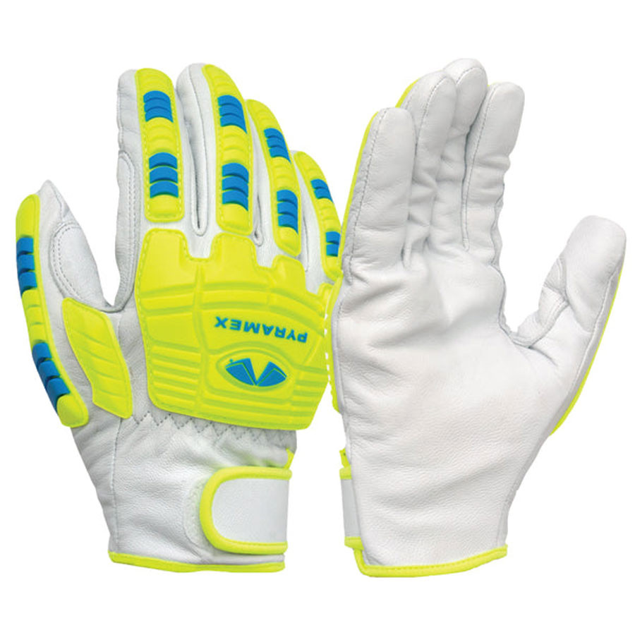 Pyramex®  Goatskin Driver A7 Cut Level 1 Impact Gloves 