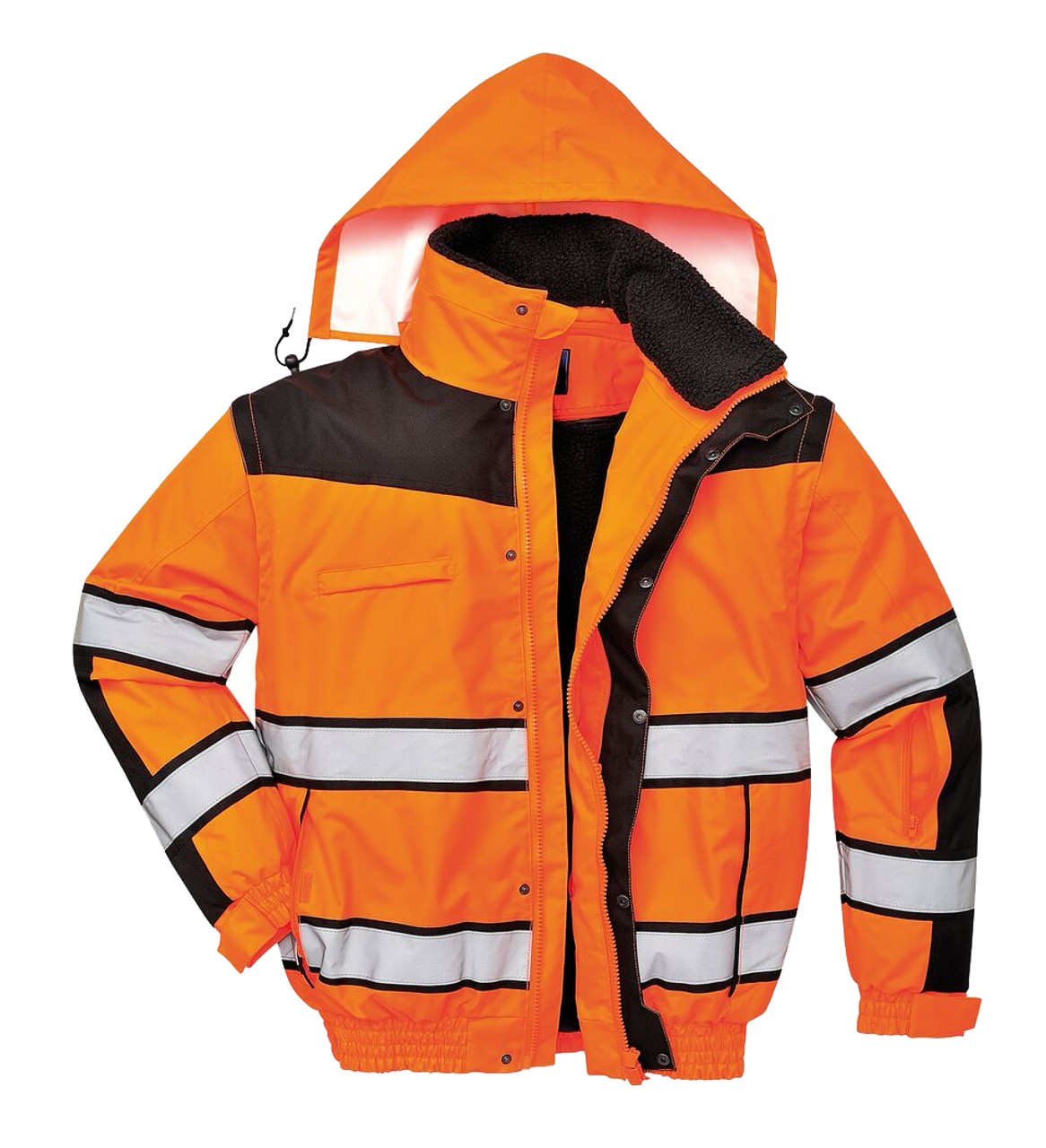 Portwest® Insulated and Waterproof 2-in-1 Bomber Jacket - Orange