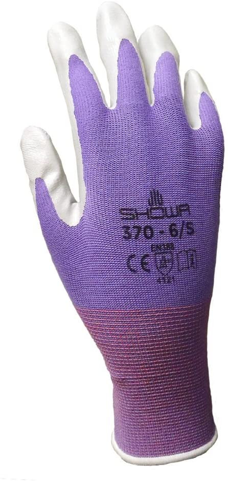 SHOWA® ATLAS® NT370 Atlas Nitrile Garden Gloves : Palm Coated