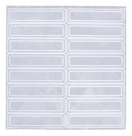 Pyramex® Reflective Hard Hat Stickers - LIME