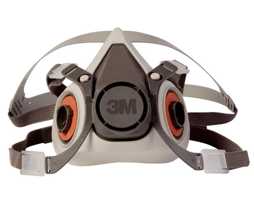 3M 6100 Half Mask for Use With 6000 Series Cartridges, Face Piece-SMALL