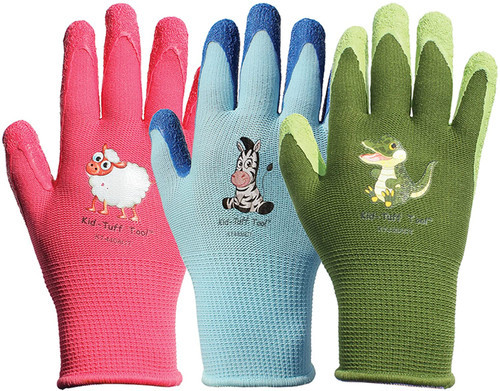 Bellingham Glove KT440ACT Toddler Kid Tuff-Too Natural Rubber Palm Gloves