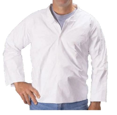 Suntech General Purpose Shirt - Snap Front, Long Sleeve, Polypropylene Material