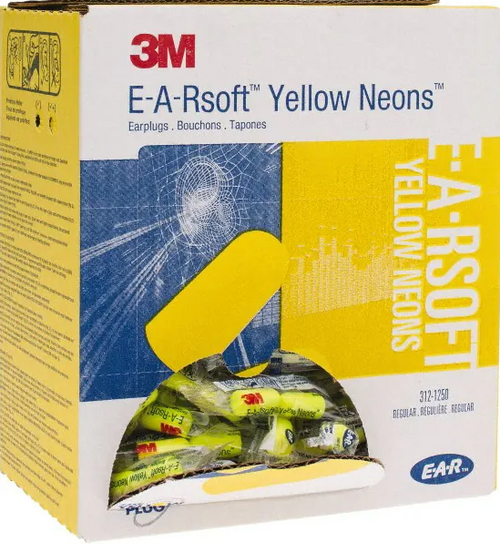 3M™  E‑A‑R™ Classic™ Uncorded Foam Earplugs - NRR 29 dB (200 Pairs)