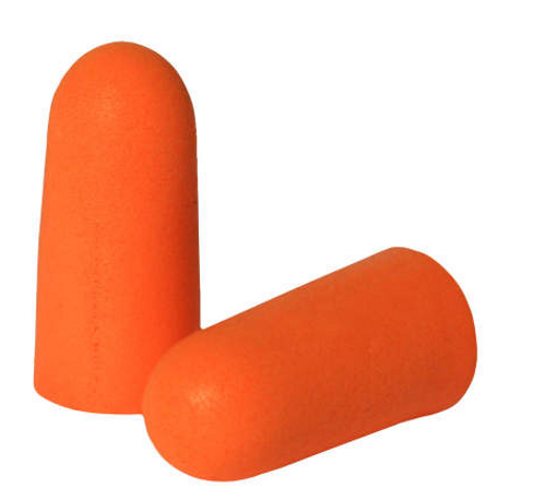 Radians FP70 Resistor® MADE IN THE USA Disposable Bullet Foam Earplug -  NRR 32 (200 pairs)