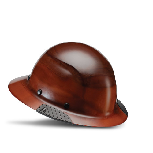 LIFT Safety HDF-15NG Dax Hard Hat Full Brim Natural Brown w/ Ratchet Suspension,  Type 1 Class G