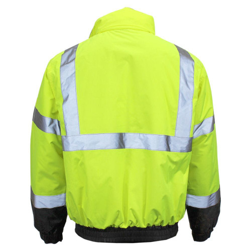 G.S.S. SAFETY 8001 CLASS 3 WATERPROOF QUILT-LINED BOMBER JACKET - TALL